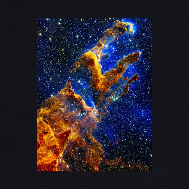 JWST Pillars of Creation by headrubble